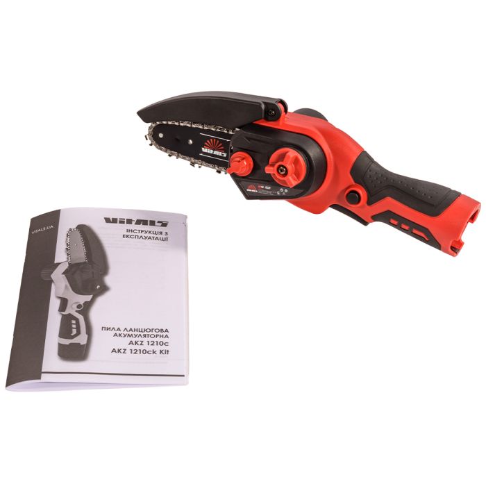 Пила ланцюгова акумуляторна Vitals AKZ 1210c