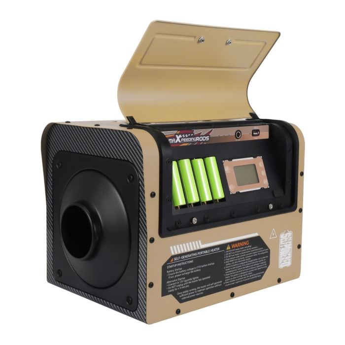 Портативний самогенеруючий дизельний повітронагрівач MaXpeedingRods MH-04D PRO (5 кВт)