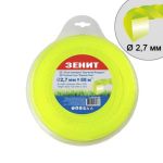 Ліска для садових тримерів "Кручений квадрат" 2.7 мм × 88 м