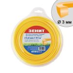 Ліска для садових тримерів "Квадрат" 3.0 мм × 51 м (КВ-30-51-ОВ)