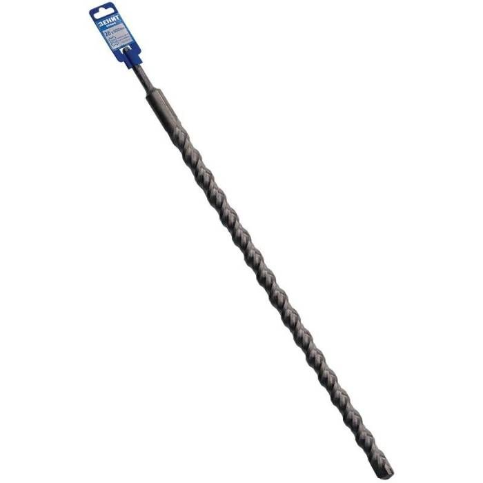 Бур SDS-Plus 28×600 мм, спіраль 4S Зенит Профи