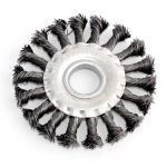 Щітка Дискова плетена сталь 100×22.2 мм, 0.5 мм Зенит