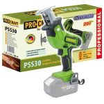 Акумуляторна шабельна пила Procraft PSS30 (без акб та зп)