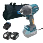 Акумуляторний гайковерт PROFI-TEC PPTW11020 UltraCore (2×PT2040EP (4.0 Аг), зарядний пристрій)