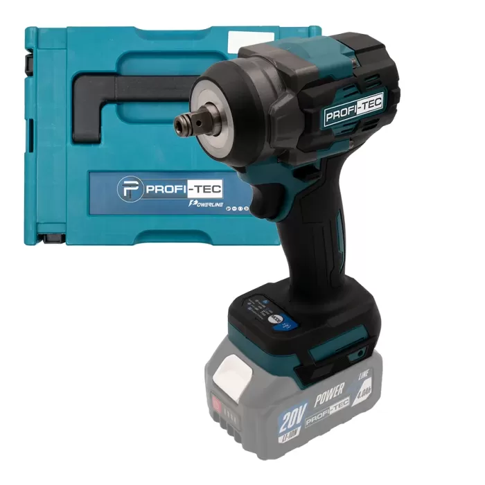 Акумуляторний гайковерт PROFI-TEC PTW502 POWERLine (без акумулятора та зарядного пристрою,кейс)