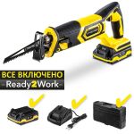 Пила шабельна акумуляторна Trotec PRCS 10-20V + кейс (4431000110)