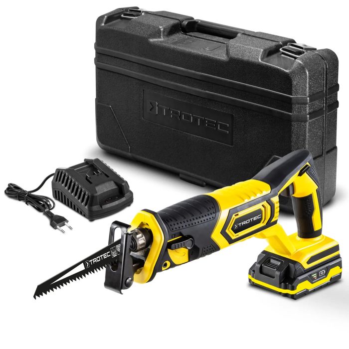 Пила шабельна акумуляторна Trotec PRCS 10-20V + кейс (4431000110)