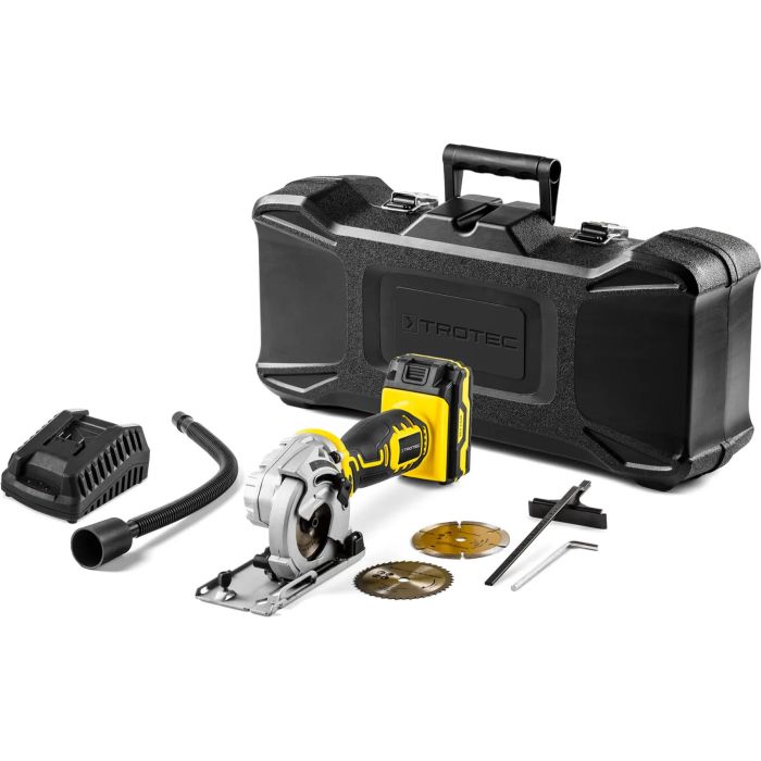 Пила циркулярна акумуляторна міні Trotec PCSS 05-20V + кейс (4430000105)