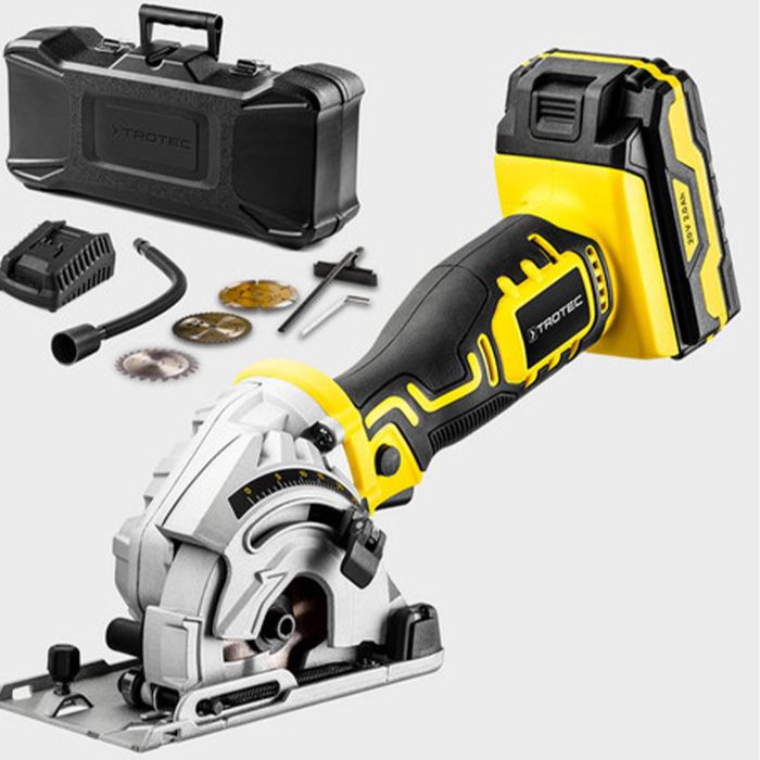 Пила циркулярна акумуляторна міні Trotec PCSS 05-20V + кейс (4430000105)