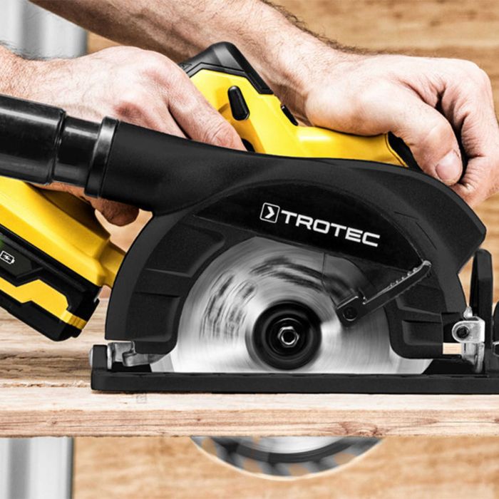 Пила циркулярна акумуляторна Trotec PCSS 10-20V + кейс (4430000110)
