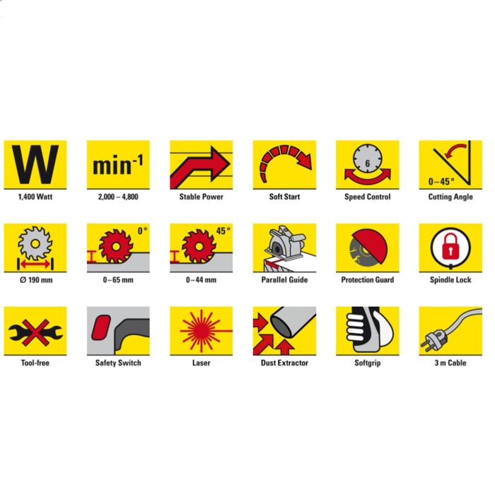 Пила циркулярна Trotec PCSS 10-1400 (4430000050)