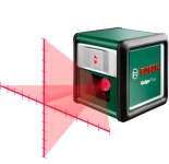 Лазерний нівелір Bosch Quigo Plus зі штативом, пружинним затискачем та батарейками