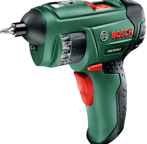 Акумуляторна електровикрутка Bosch PSR Select, у кейсі з USB зарядкою 0603977021