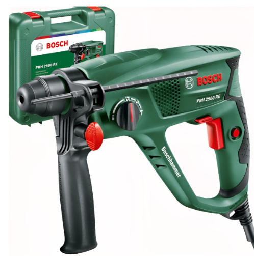Перфоратор Bosch PBH 2500 RE, в кейсі