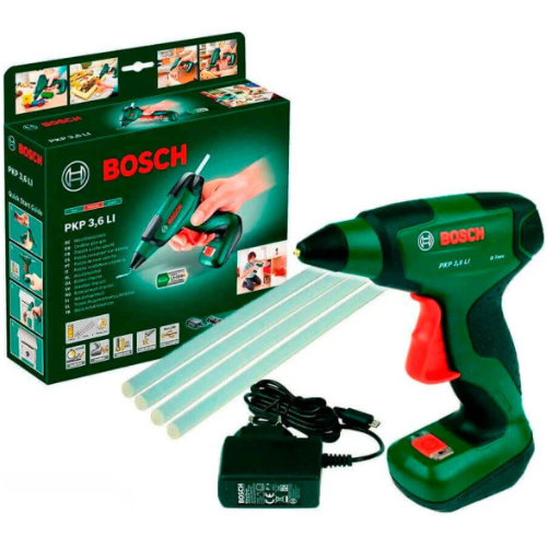 Акумуляторний клейовий пістолет Bosch PKP 3,6 LI з з/п