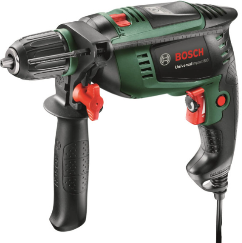 Дриль ударний Bosch UniversalImpact 800 у кейсі
