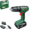 Акумуляторний дриль-шурупокрут Bosch EasyDrill 18V-40, 1 акб PBA 18V 2.0Ah и з/у AL 18V-20, в кейсі 06039D8003