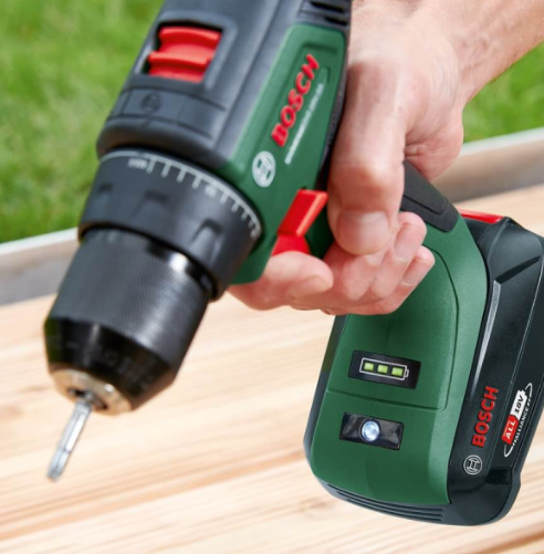 Акумуляторний безщітковий дриль-шурупокрут Bosch UniversalDrill 18V-60 з 2 акб 2 Ah і з/п, у кейсі 06039D7002