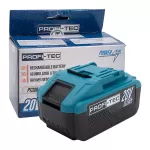 Аккумуляторная батарея PROFI-TEC PT2080EP (20 В / 8.0 Ач, высокотоковая, с индикатором)
