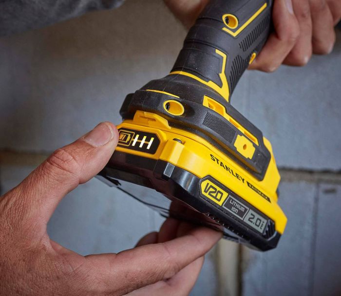 Дриль-шурупокрут ударний акумуляторний безщітковий STANLEY FATMAX SFMCD721D2K