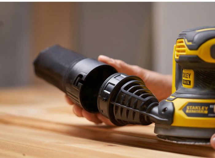 Шліфмашина ексцентрикова акумуляторна безщіткова STANLEY FATMAX SFMCW220D1S