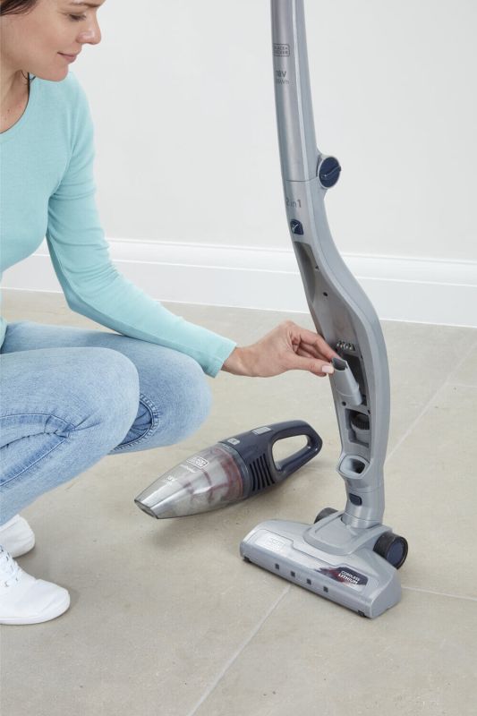 Пилосос акумуляторний (електровіник) BLACK+DECKER SVB520JW