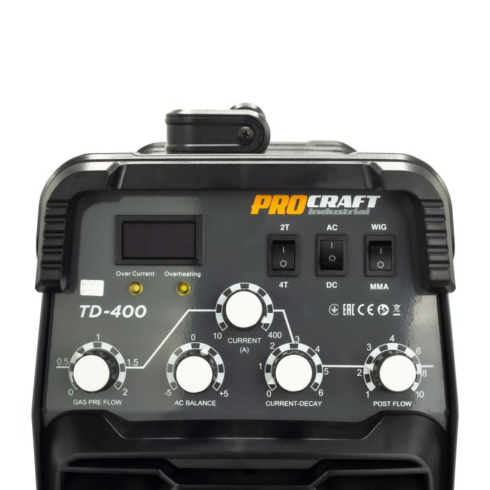 Інверторний зварювальний апарат Procraft industrial TD400