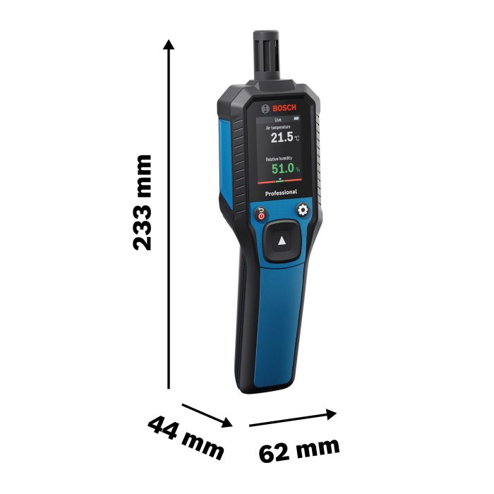 Термогігрометр Bosch GDH 1-17 Professional (0601078400)