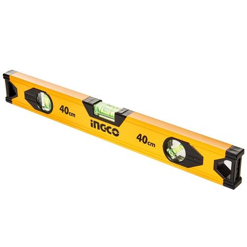 Рівень 40 см 3 капсули алюмінієва рамка 1 мм INGCO