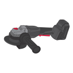 Шліфмашина кутова акумуляторна Vitals Professional ALs 18125v BS Kit SmartLine+