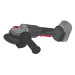 Шліфмашина кутова акумуляторна Vitals Professional ALs 18125v BS SmartLine+