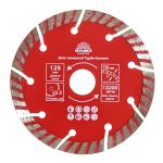 Диск алмазний Vitals Master Турбо-Сегмент 125×22.2×10 мм