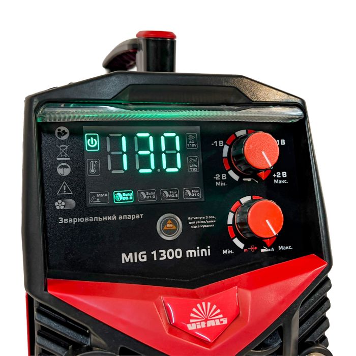 Зварювальний апарат Vitals MIG 1300 mini