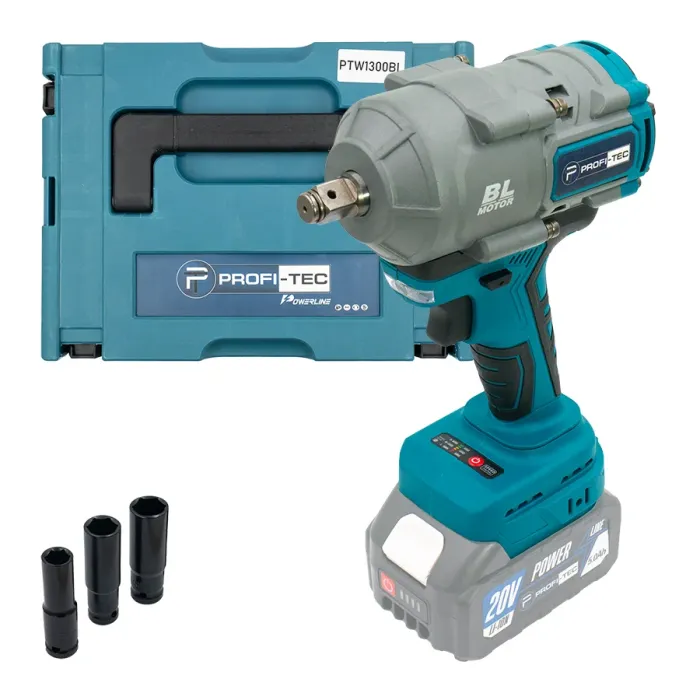 Акумуляторний гайковерт PROFI-TEC PTW1003BL POWERLine (без акумулятора та зарядного пристрою)
