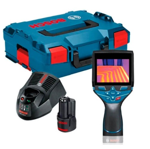 Тепловізор Bosch GTC 400 C Professional, в L-Boxx 136 з 1 акб GBA 12V 2 Ah і з/п GAL 12V-40