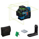 Лазерний нівелір Bosch GLL 12V-100-33 CG Professional з чохлом, батарейками та тримачем LB 10