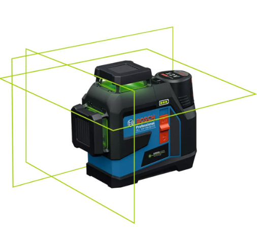 Лазерний нівелір Bosch GLL 12V-100-33 CG Professional з чохлом, батарейками та тримачем LB 10