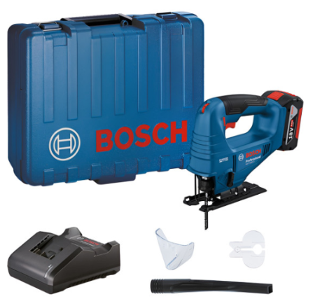Лобзик Bosch GST 183-LI Professional, GBA 18V 4.0Ah і з/п GAL 18V-20, у кейсі