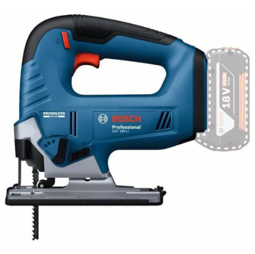 Акумуляторний лобзик Bosch GST 185-LI Professional, без акб і з/п, в картоні