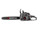 Бензопила ланцюгова 2,4 кВт, 52 см³, шина 45 см/18", крок 0,325", хв/макс. 3200/11000 об/хв INTERTOOL DT-2208