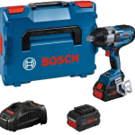 Акумуляторний ударний гайковерт Bosch GDS 18V-1050 H Professional, 2 акб ProCore 8 Ah і з/п GAL 1880 CV, в L-Boxx 136