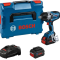 Акумуляторний ударний гайковерт Bosch GDS 18V-1050 H Professional, 2 акб ProCore 8 Ah і з/п GAL 1880 CV, в L-Boxx 136