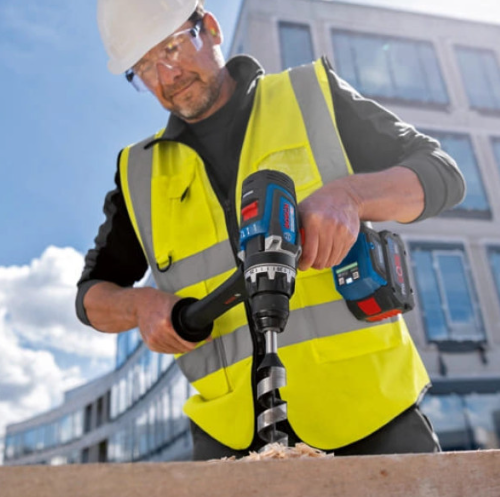 Акумуляторний ударний дриль-шурупокрут Bosch GSB 18V-150 C Professional без акб