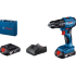 Акумуляторний ударний дриль-шурупокрут Bosch GSB 185-LI Professional, 2 акб GBA 18V 2.0Ah, з/п GAL 18V-20 в кейсі