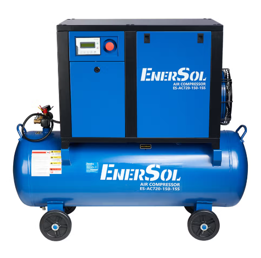 Компресор повітряний безмасляний EnerSol ES-AC720-150-1SS