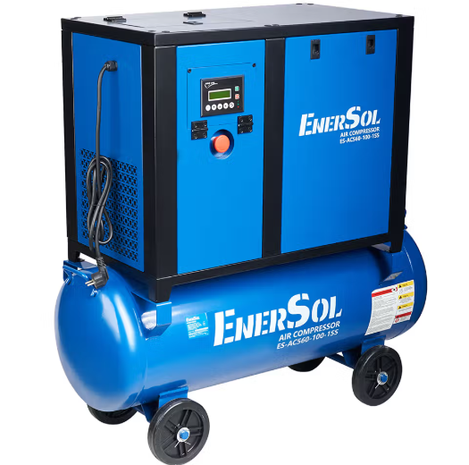 Компресор повітряний безмасляний EnerSol ES-AC560-100-1SS