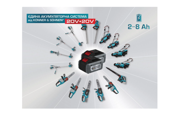 Акумулятор літієвий 20В KS 20V4-1 - Könner & Söhnen