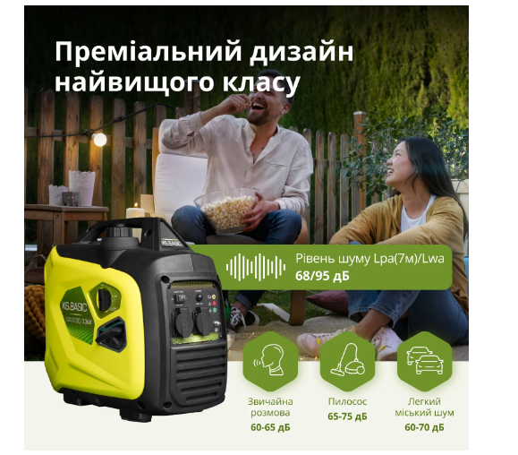 Інверторний бензиновий генератор Könner & Söhnen® KSB 33i S