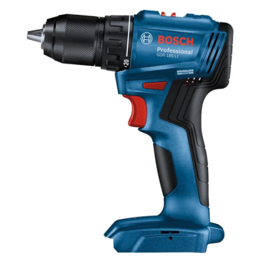 Акумуляторний дриль-шуруповерт Bosch GSR 185-Li Professional, 2 акб 18V 2 Ah у валізі