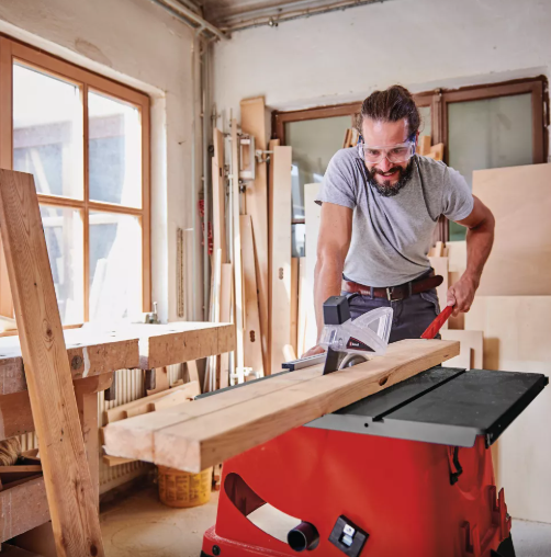 Настільна циркулярна пила, 1800 Вт, стіл 640х487 мм, диск 250 мм  Einhell TC-TS 254 eco